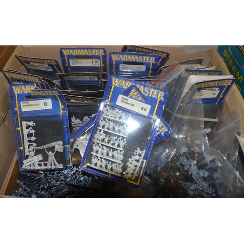 2816 - Box Of Warmaster Collectors Metal Soldiers