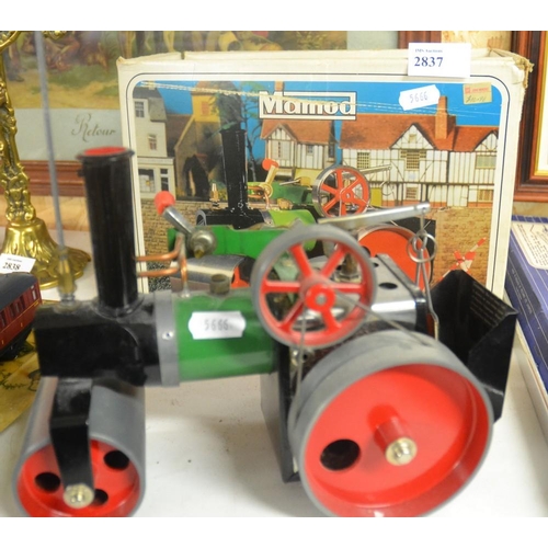 2837 - Mamod Steam Roller With Original Box.