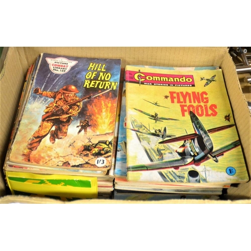 2865 - Box of Assorted Commando Books