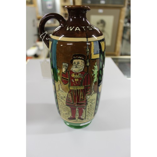 1001 - Watson's of Dundee - Whisky Flagon Circa 1910