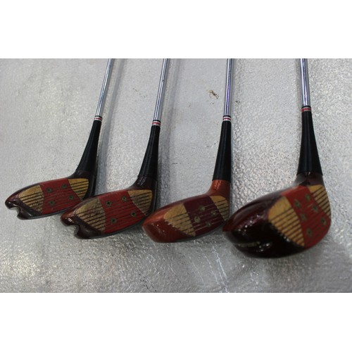 5 - Woolen Rug/Golf Clubs/Garden Tools etc