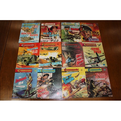 2865 - Box of Assorted Commando Books