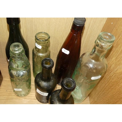 625 - Collection Of Antique Bottles.