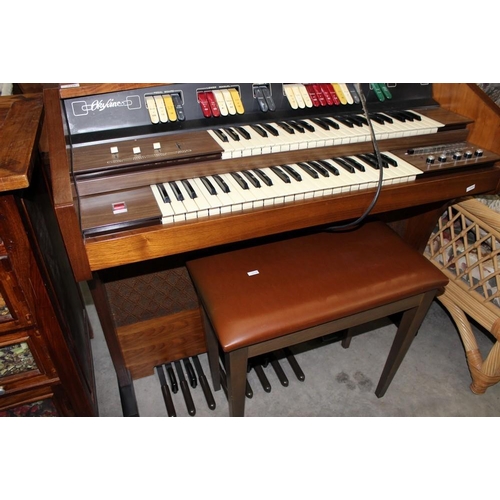 3031 - Howard Skyline Organ & Stool.