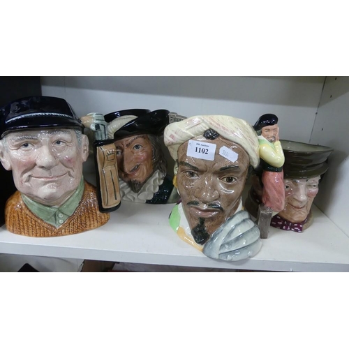 1102 - 4 Royal Doulton Character Jugs