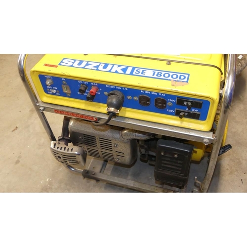 17 - Suzuki 1800d Generator