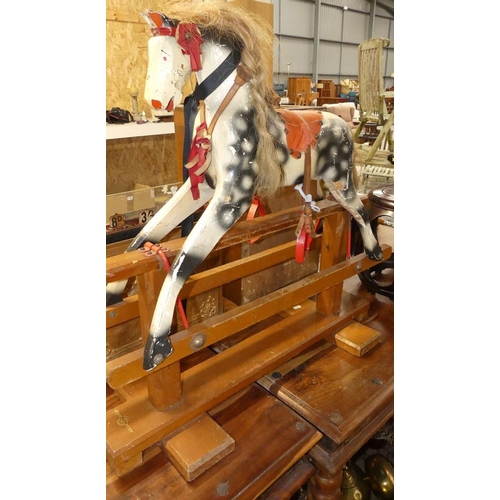 338 - Vintage Rocking Horse by Feeway Of England