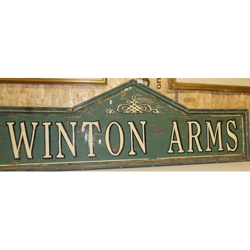 419 - Painted Sign - Winton Arms.