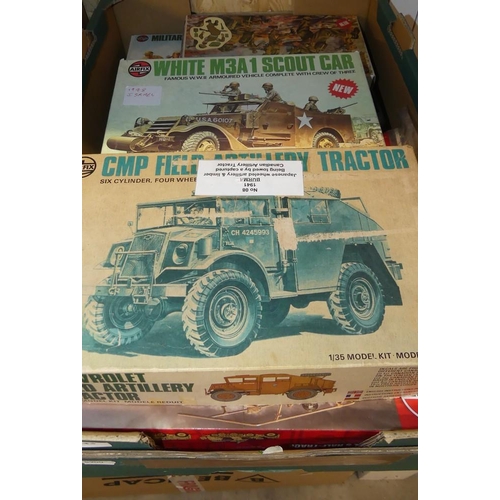 443 - Box - Assorted Airfix Model Kits