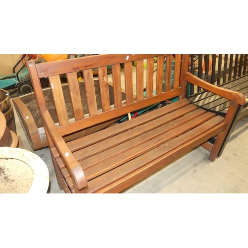 46 - Hardwood Garden Bench