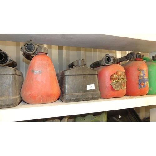 60 - Assorted Petrol Cans