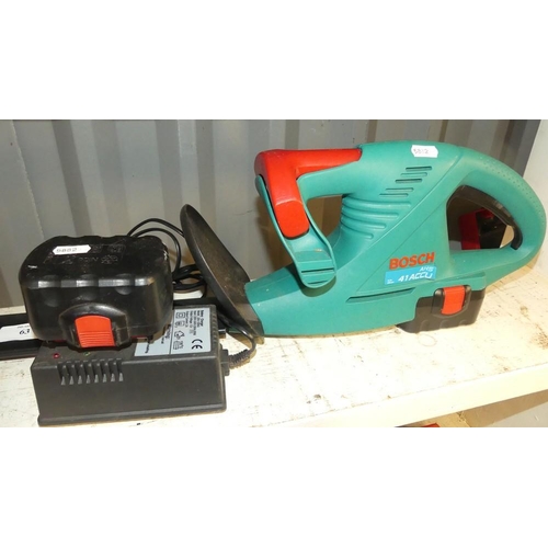 63 - Bosch Cordless Hedge Trimmer