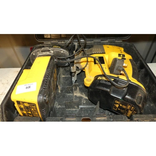 68 - Dewalt Cordless Jigsaw