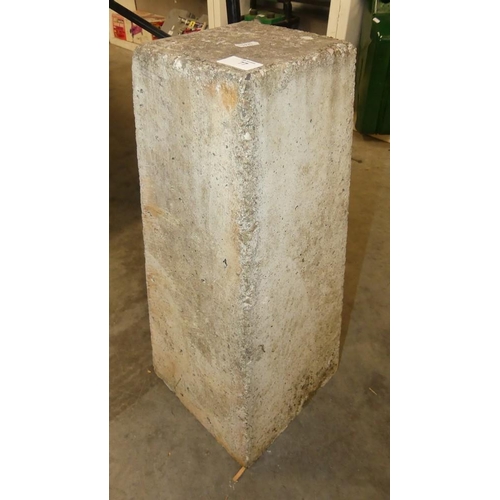 77 - Reconstituted Stone Pedestal