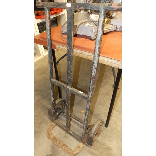 81 - Vintage Metal Sack Barrow