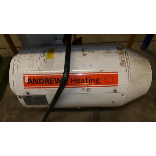 85 - Andrews LPG Space Heater