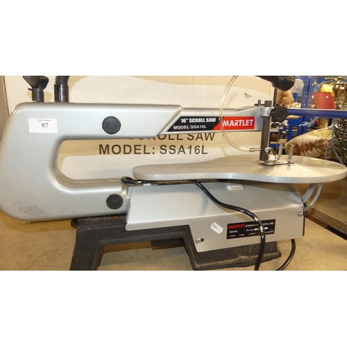 87 - Martlet Variable Speed Scroll Saw