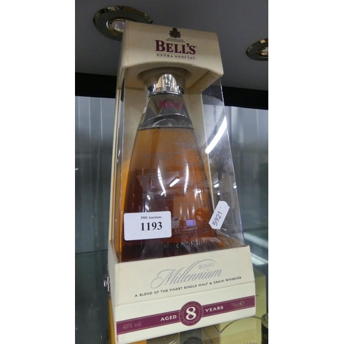 1193 - Bottle Of Bell's Extra Special Millennium 2000 8 Year Old Blended Whisky.