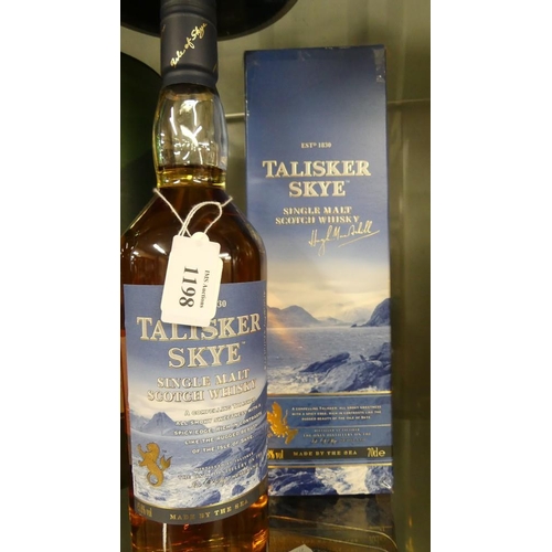 1198 - Bottle Of Talisker Skye Single Malt Scotch Whisky.