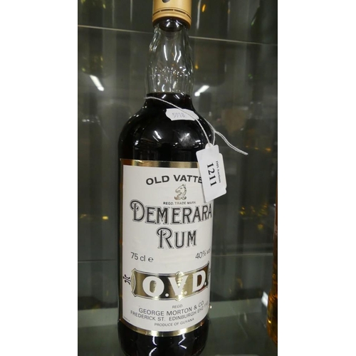 1211 - Bottle Of OVD Demerara Rum.