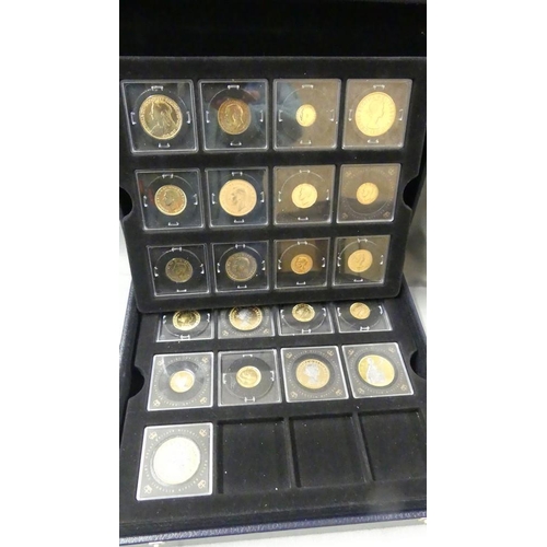 2051 - Case of Historic Coins of Great Britain.