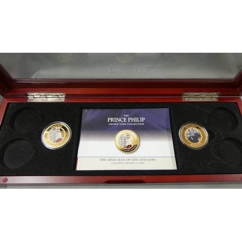 2064 - Prince Philip Crown Coin Collection (2 Coins).