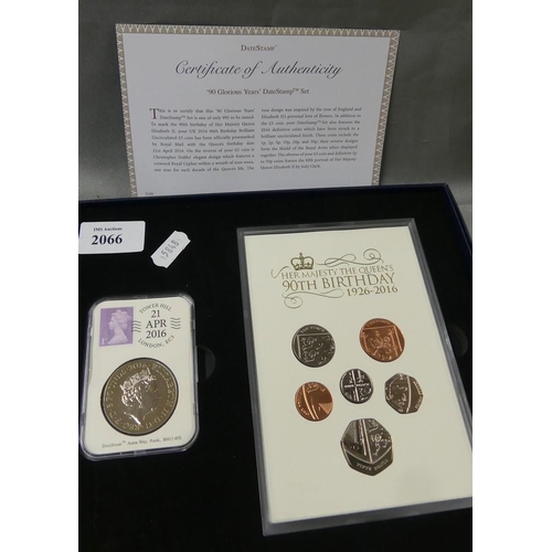 2066 - Case Selection ERII Commemorative Coins