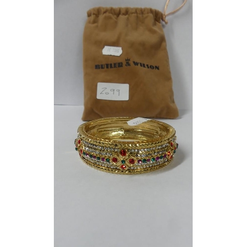 2099 - Butler and Wilson Clasp Bangle