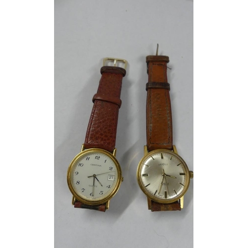 2220 - Vintage Certina Gent's Watch and 1 other