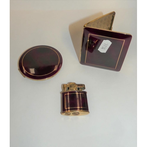 2267 - Lighter, Cigarette Case & Compact.