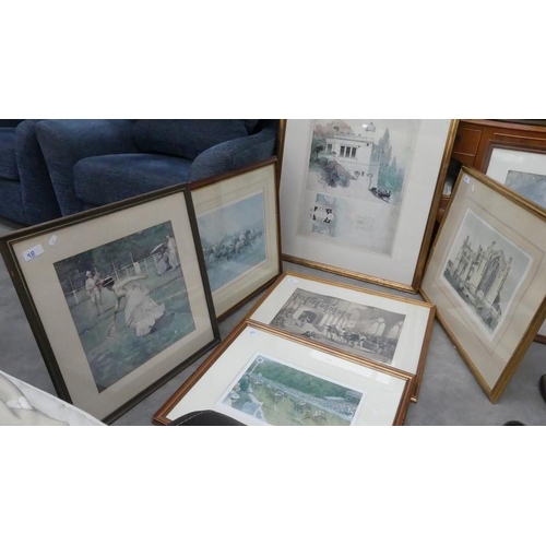 3010 - 5 Framed Prints.