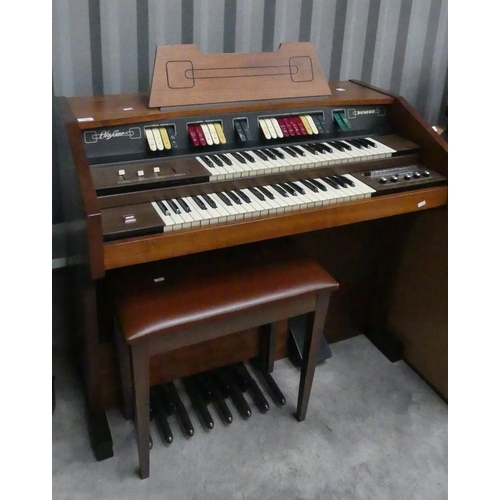 3031 - Howard Skyline Organ & Stool.