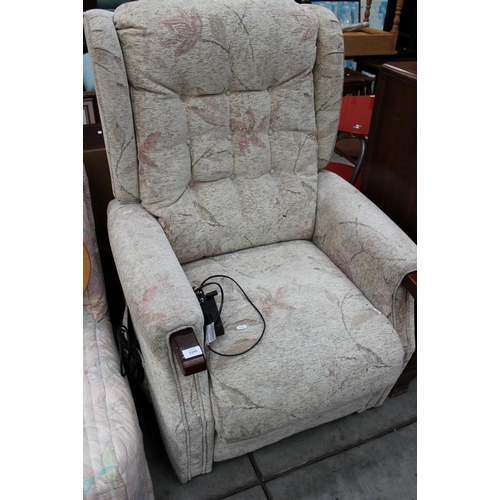 3199 - Fabric Riser Recliner