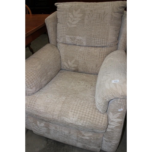 3225 - Fabric Upholstered Armchair