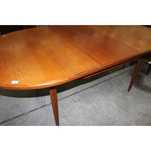 3290 - Teak G Plan Extending Dining Table