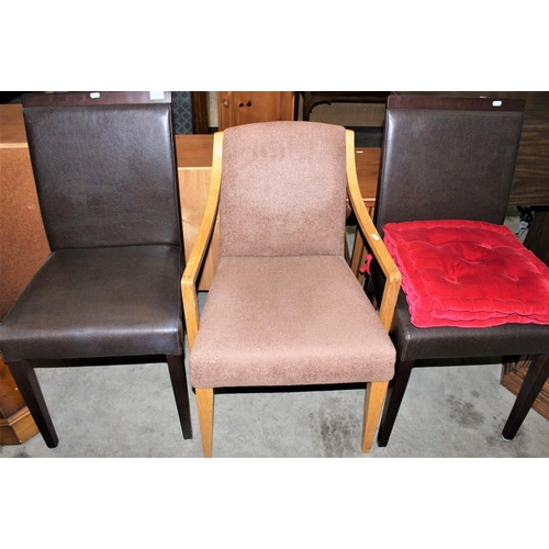 3323 - 3 Assorted Chairs