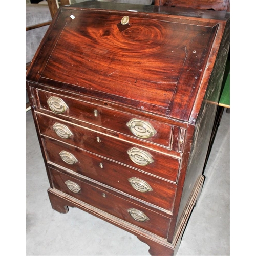 3332 - Victorian Mahogany Writing Bureau