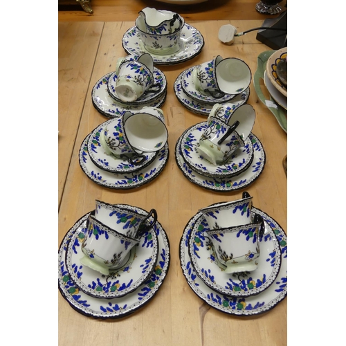 1333 - Art Deco Royal Doulton Tea Set - Pattern H1790 - Circa 1930.