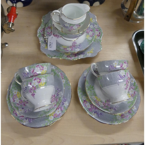 1367 - Decorative Tea Set