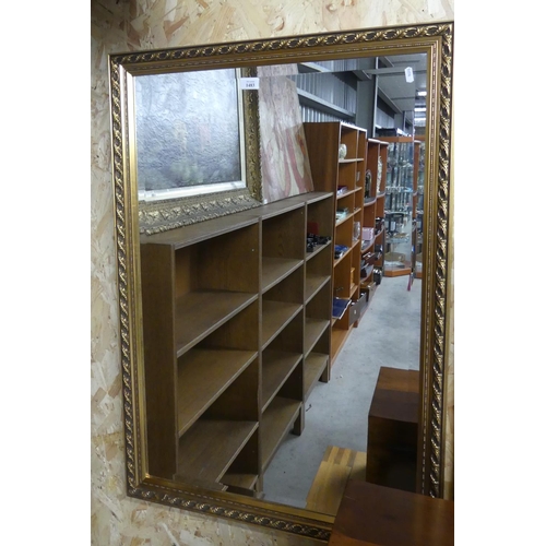 1483 - Upright Wall Mirror - approx 60 x 86cm.