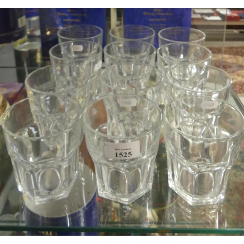 1525 - Set of 12 Whisky Glasses.