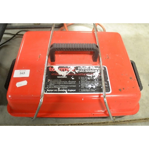 165 - Portable gas BBQ