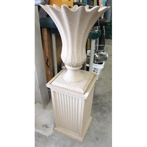 2 - Composite Pedestal Planter