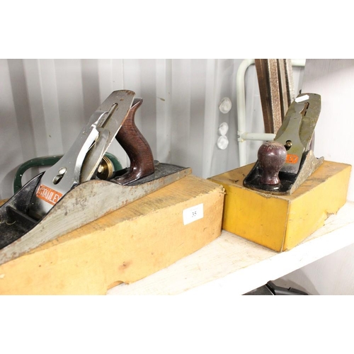 35 - 2 x Stanley Wood Planes