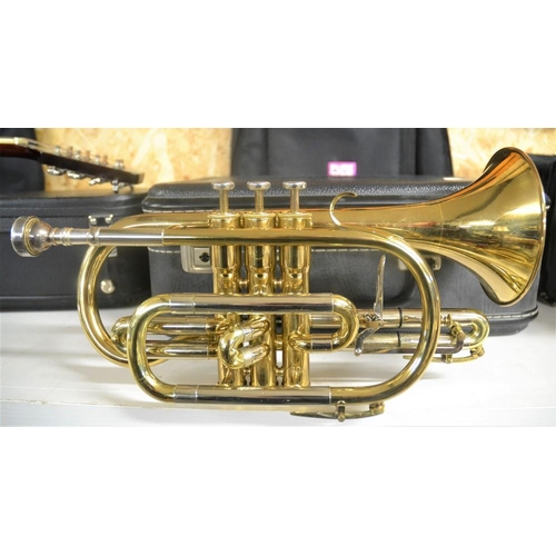 561 - Besson Cornet With Hard Carry Case