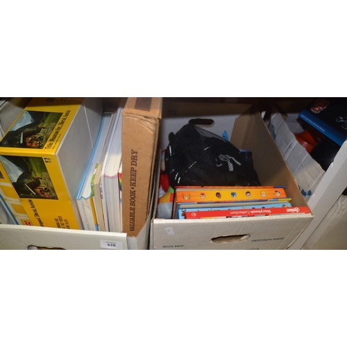 628 - 2 Boxes - Games, Books, etc