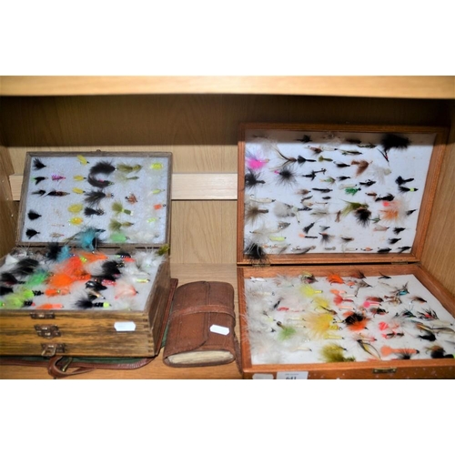 641 - Assorted Fishing Flies & Boxes