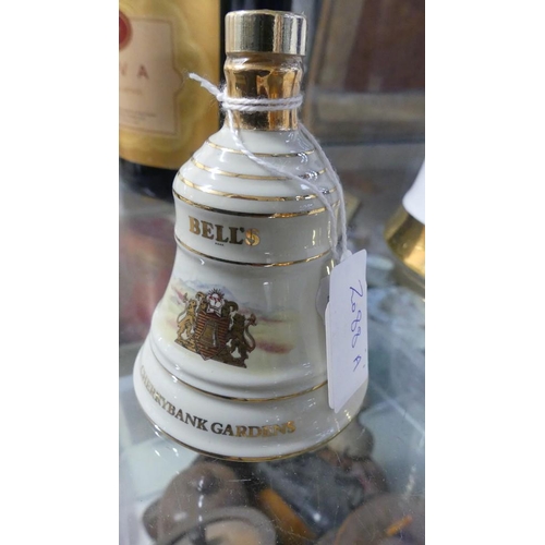 2088A - Miniature 5cl Bells Cherrybank Gardens Whisky Decanter.