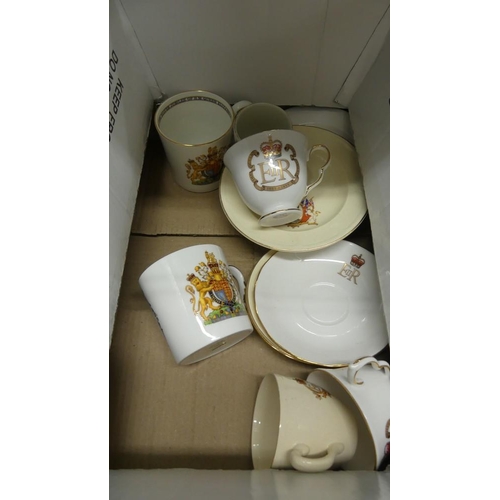 2113 - Box - Royal Commemorative Tea Wares.