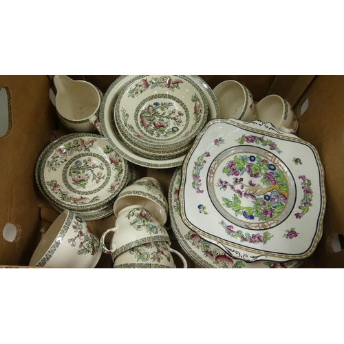 2119 - Box - Indian Tree Pattern Tea & Dinnerware.